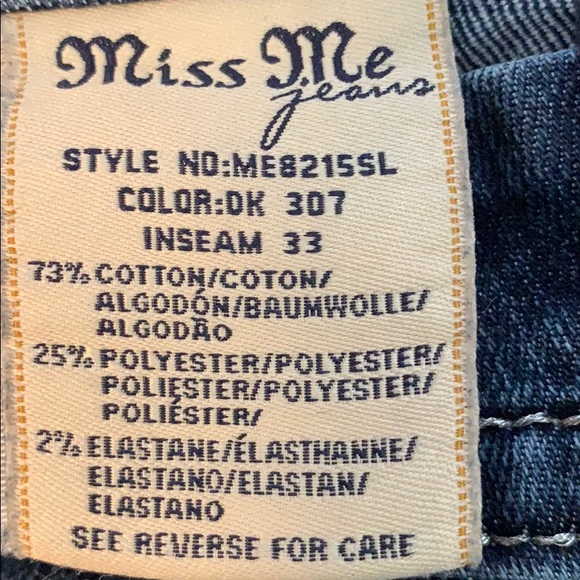 Miss Me Skinny Jeans - Picture 7 of 7